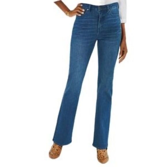 ✨ Soft Surroundings The Ultimate Denim High Rise Bootcut Jeans✨ - Picture 1 of 8